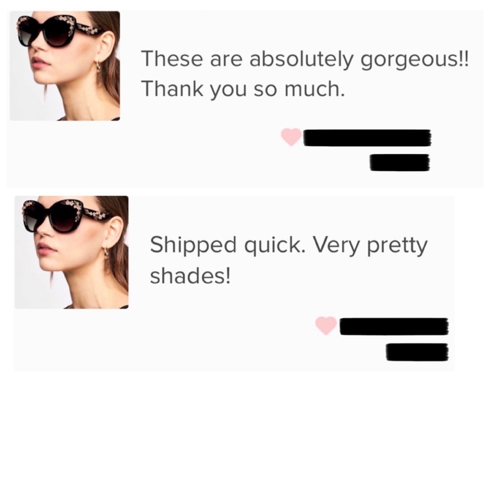 🆕New Anthropologie Sunglasses - Vintage-Inspired and Embellished - Picture 4 of 6